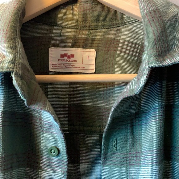 Foursquare Timber Tech Flannel Shirt. Large. - Picture 2 of 6